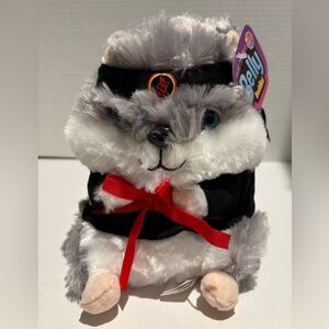 Nanco Belly Buddies Ninja Enter the Dragon Hamster Stuffed Animal Plush Toy